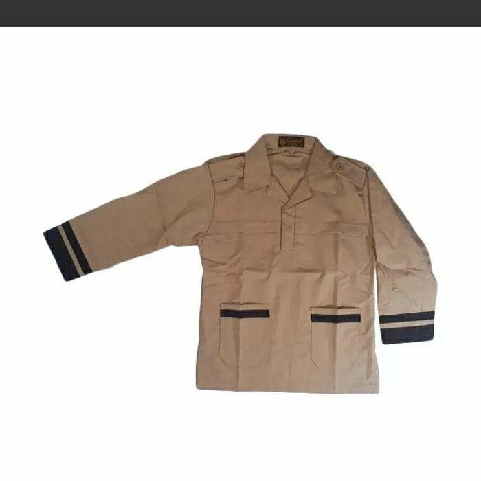 baju panjang pramuka siaga tanpa bet untuk kelas 5 s/d 6