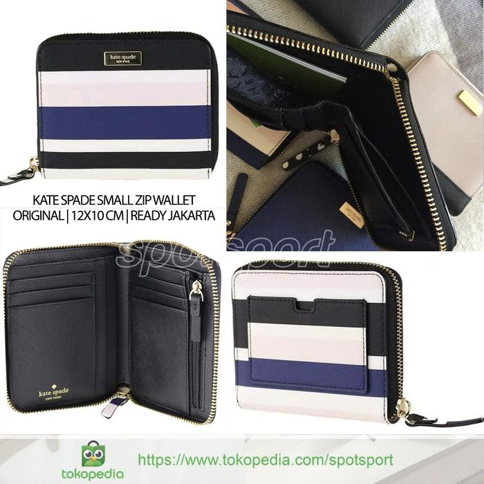 DOMPET WALLET CLUTCH POUCH KATE SPADE SMALL ZIP WALLET ORIGINAL