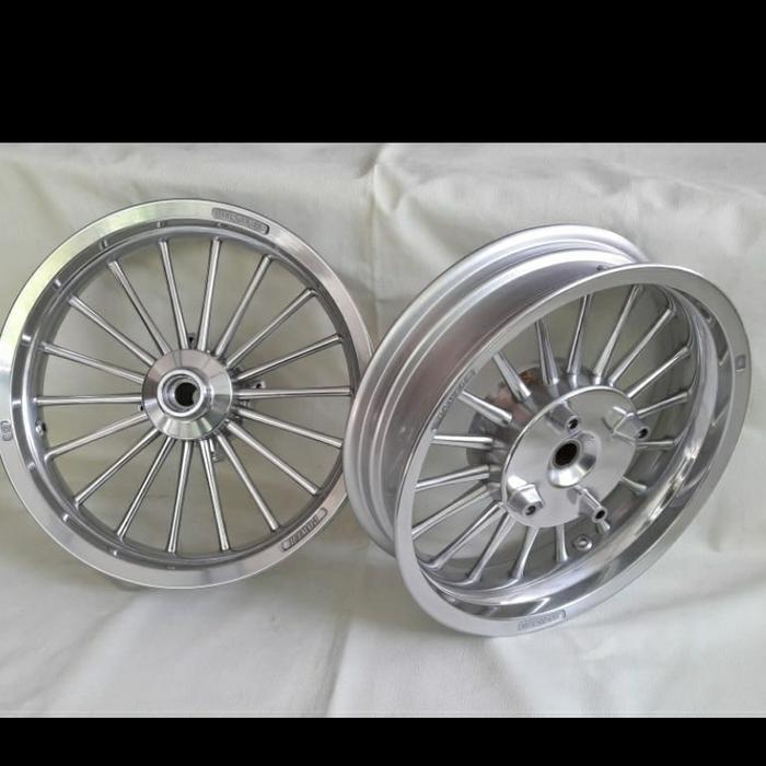 velg racing pcx new lokal power classic chorome