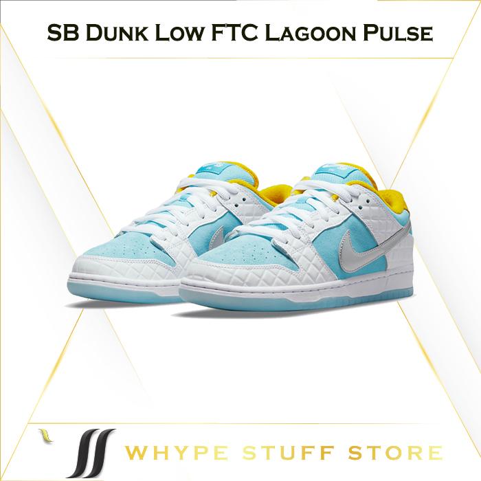 Nike SB Dunk Low Pro FTC Lagoon Pulse - DH7687-400 - 100% Authentic