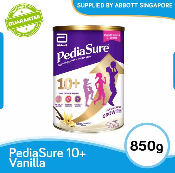 NEW Pediasure 10+ Vanilla / Chocolate Coklat Milk Powder Singapore Original