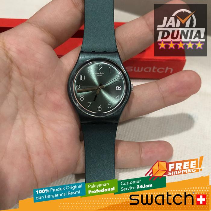 JAM SWATCH ORIGINAL GG407 GG 407 JAM WANITA NG ASHBAYA