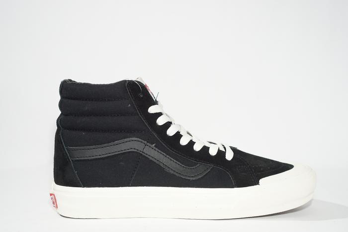 Vans Sk-8 Hi OG Style 138 Suede Canvas Black Chack