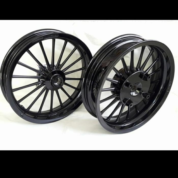velg racing pcx new lokal power classic hitam