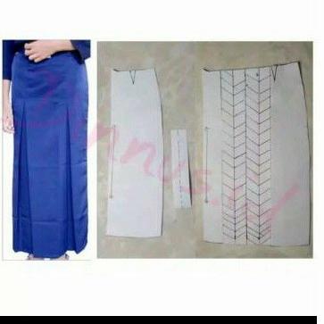 pola rok seragam sekolah SMP
