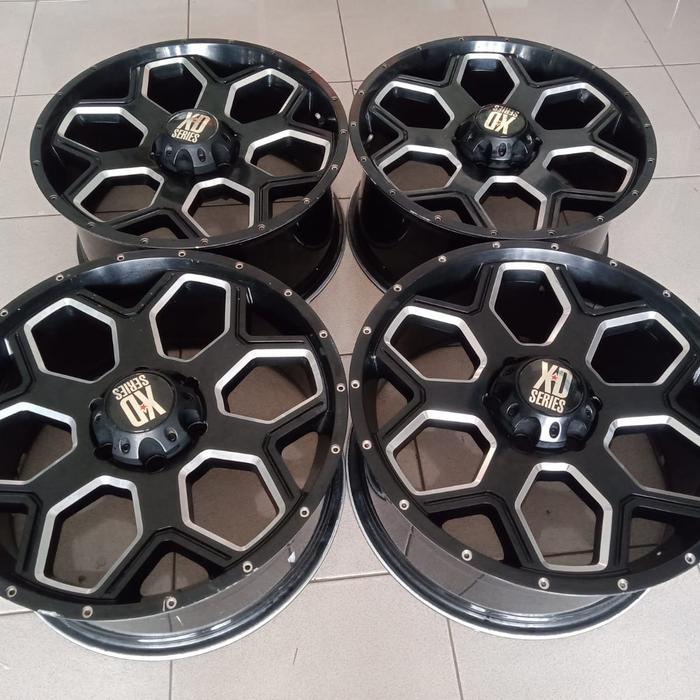 VELG BEKAS MERK XD SERIES RING 20 BUAT MOBIL FORTUNER PAJERO TRITON