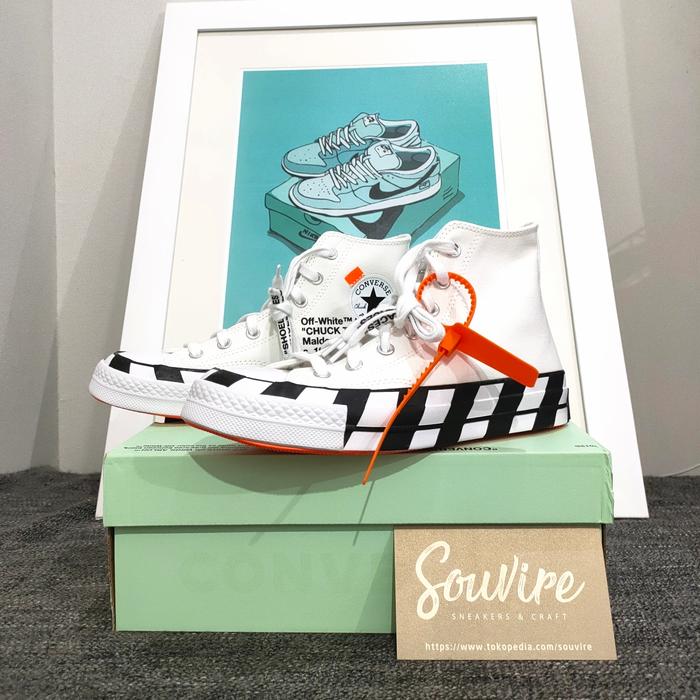 CONVERSE X OFF WHITE CHUCK TAYLOR ALL STAR 70 HIGH BNIB 100% ORIGINAL