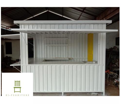 booth custom container / booth semi container