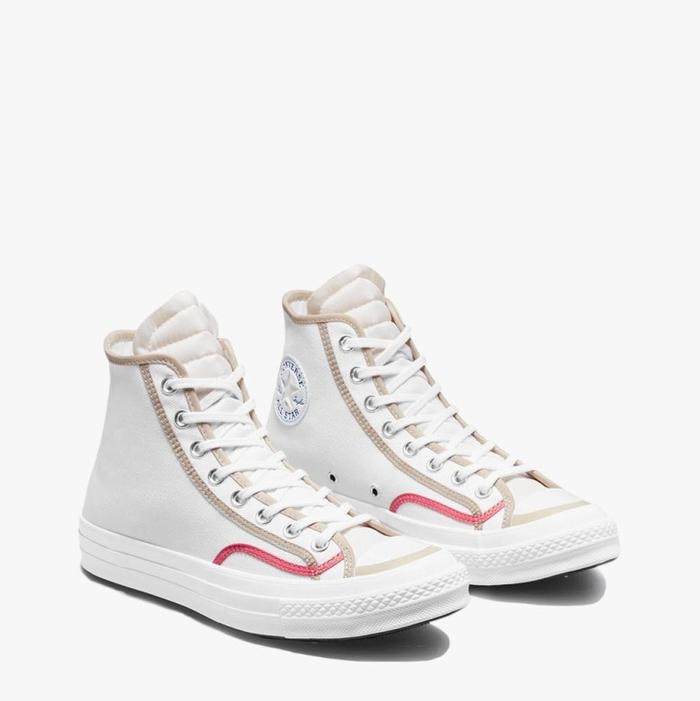 Converse 70 Hi Recycled Binding White/String/White