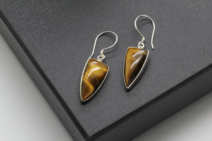 ANTING TIGER EYE ANTING PERAK ASLI 925 TIGER EYE