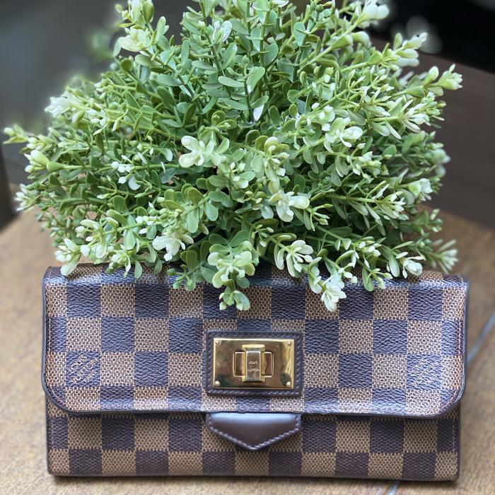 Dompet LV PRELOVE RoseberY Damier ORIGINAL MASIH BAGUS MULUS