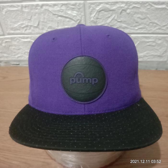 Topi Reebok Pump Classic/Topi Snapback Reebok/Topi Reebok/Topi Second