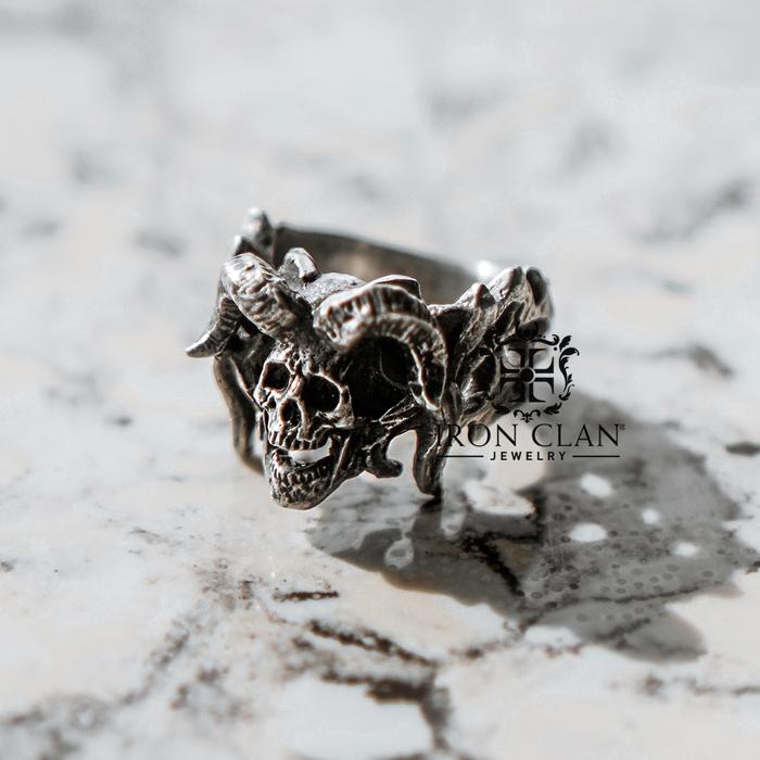 Azazel 2 Ring (Iron Clan Jewelry)