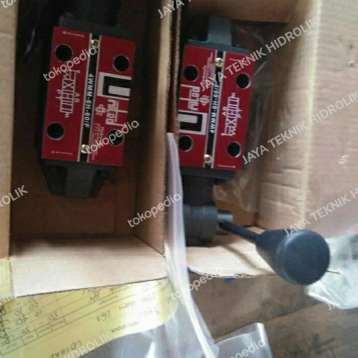 solenoid handle valve 4WMM-6H-60 detent UNITED