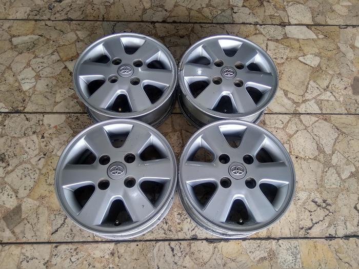 Velg Mobil Bekas Murah Ori Avanza G Ring 14x5 pcd 4x114 (4pcs) Xenia