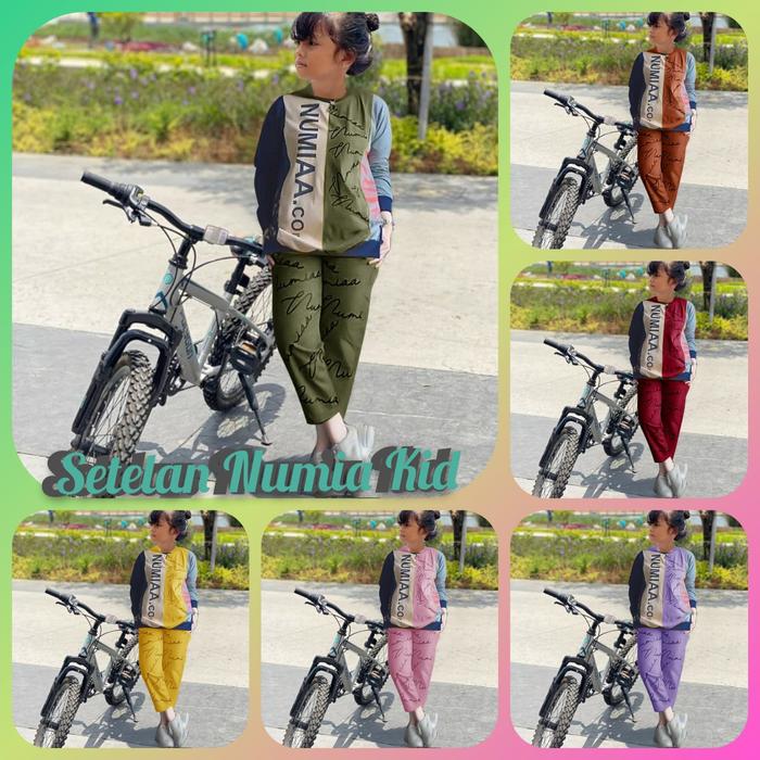 Casual Set Panjang Anak Setelan NUMIA Kid