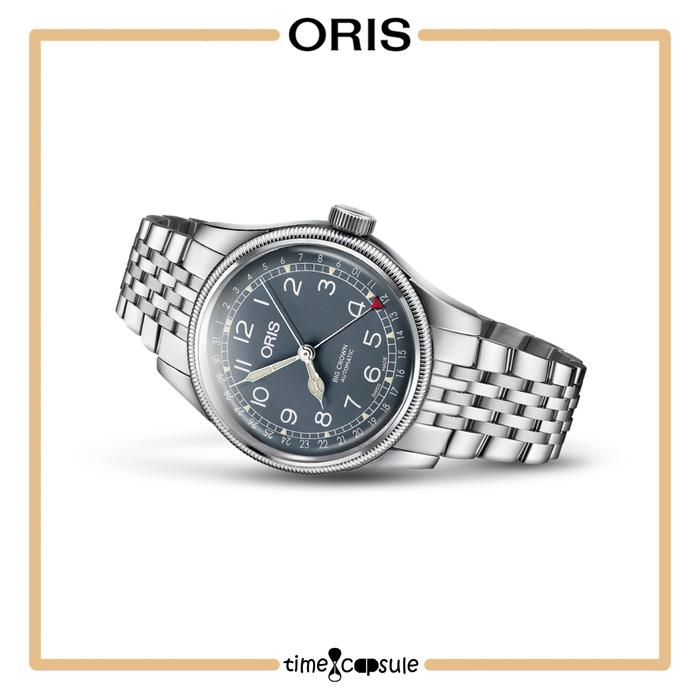 JAM TANGAN PRIA ORIS BIG CROWN POINTER DATE 754 7741 4065 METAL