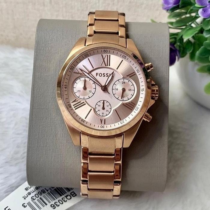 FOSSIL BQ3036 ROSEGOLD WATCH