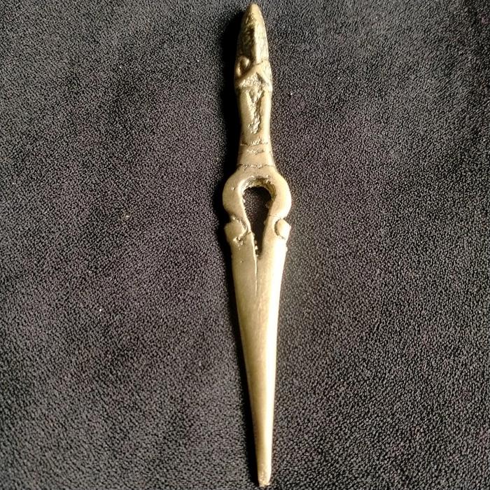 Tombak putut combong kuningan