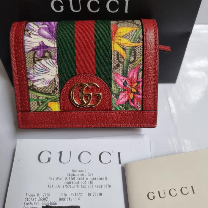 gucci card wallet
