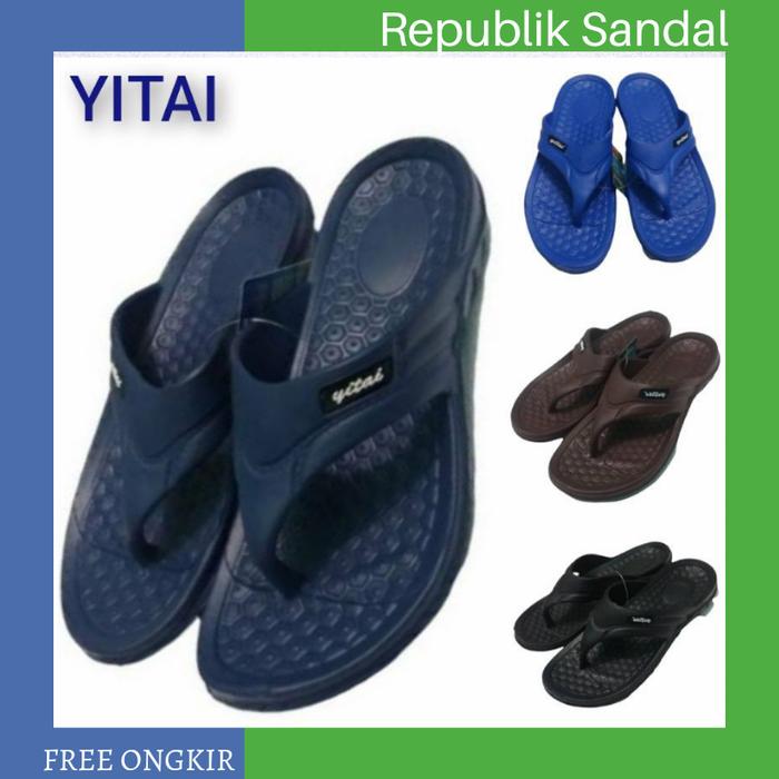 SENDAL JEPIT ringan untuk pria yitai 802 Sandal rumah sandal santai