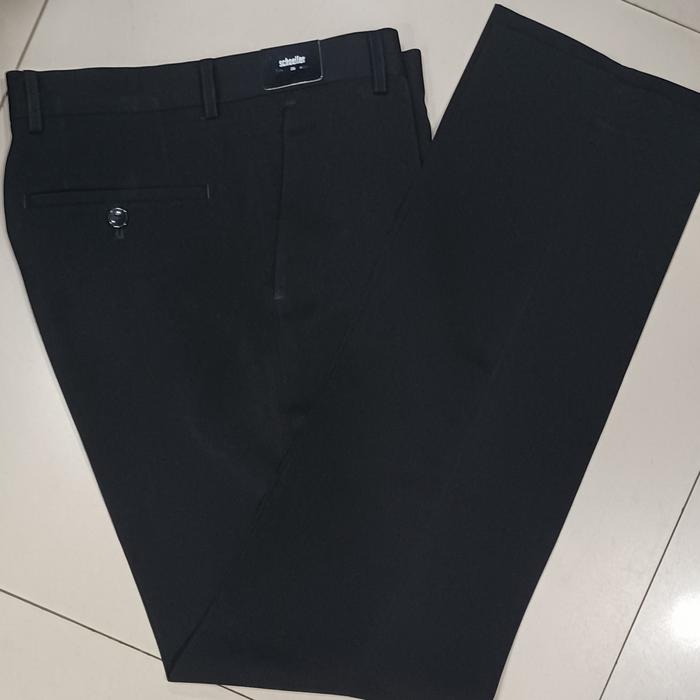 schoeller lawell original|reguler hitam polos|celana formal|