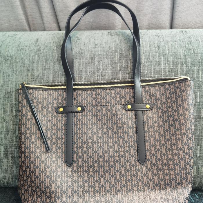 Fossil Felicity Tote Black Brown