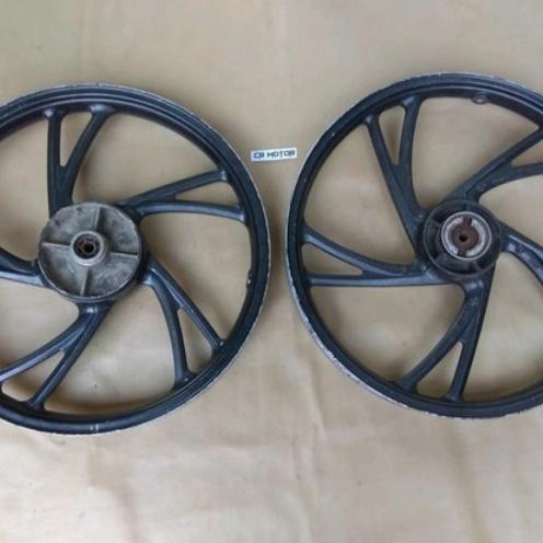 VELG MOTOR SHOGUN AXELO ORIGINAL SUZUKI SEPASANG