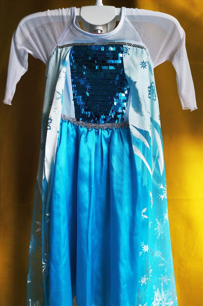 DRESS PARTY FROZEN (PRELOVED)