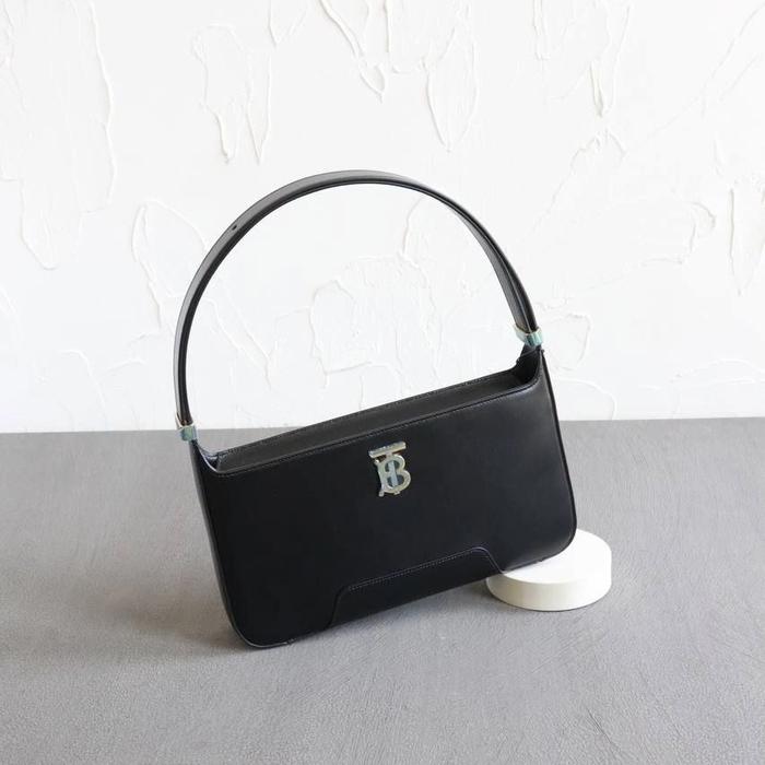Burberry TB Hobo Shoulder Bag Black