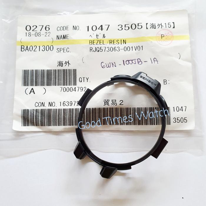 BEZEL G-SHOCK GWN-1000B-1 GWN 1000B GWN 1000 Casio Original