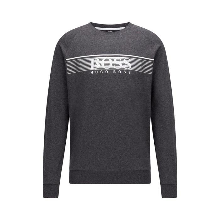 Kaos Hugo Boss Authentic Sweatshirt Grey 100% Original