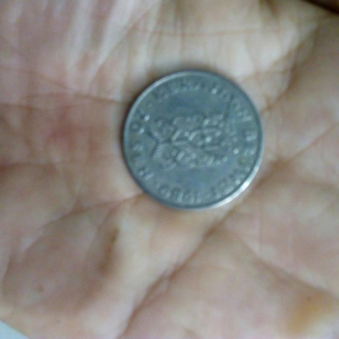 20 sen brunei darussalam.tahun1989