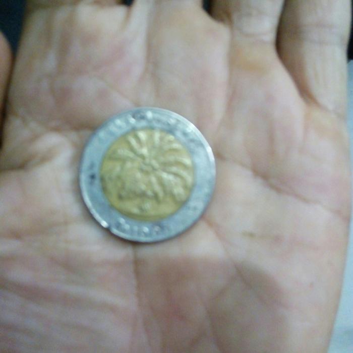 koin 1000 rupiah.sawit.1996