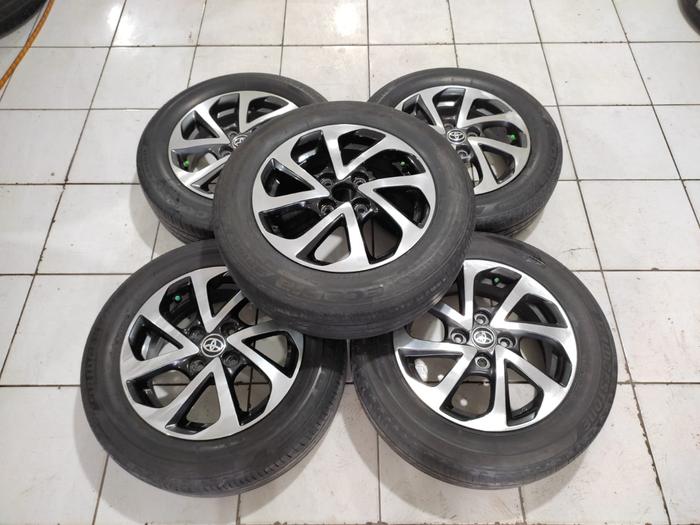 velg bekas copotan standar agya trd Ring 14 + ban [ 5 pcs ]