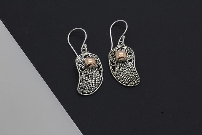 ANTING EMAS PERAK ANTING PERAK ASLI 925 ANTING BALI PERAK BAKAR
