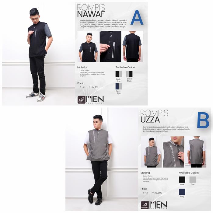 BAJU MUSLIM ROMPI SHOLAT ROMPIS PRIA REMAJA DEWASA RABBANI MEN ORI