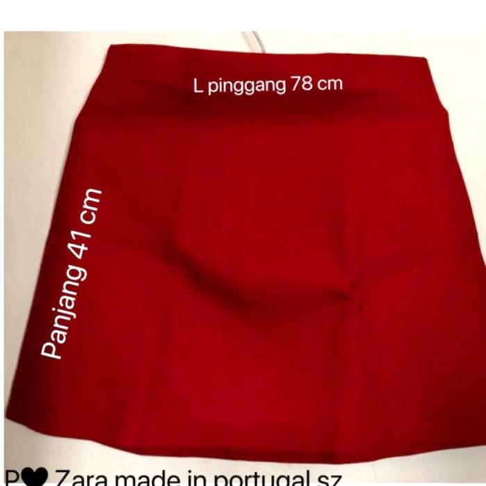 Rok Zara PL merah