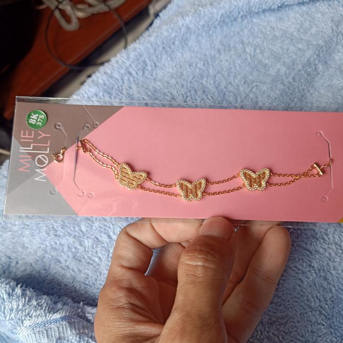 gelang UBS millie molly kadar 8k 375 3.51gr