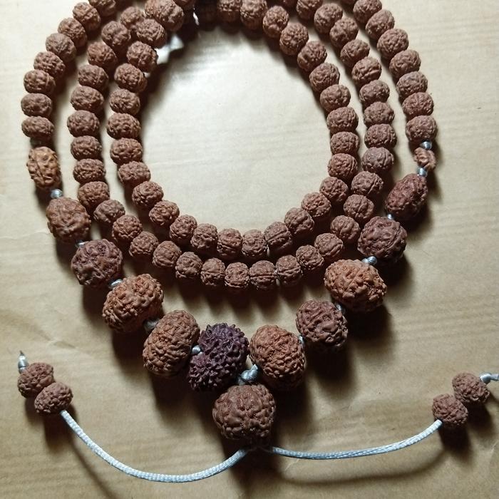 mala 108 rudraksha 1 mukhi to 12 mukhi