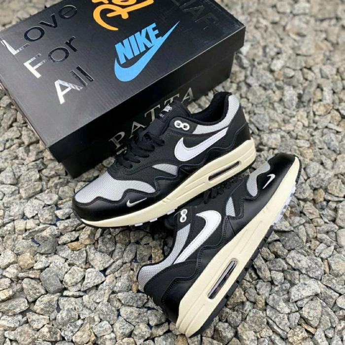 Nike Air Max x Patta Black Grey Wave