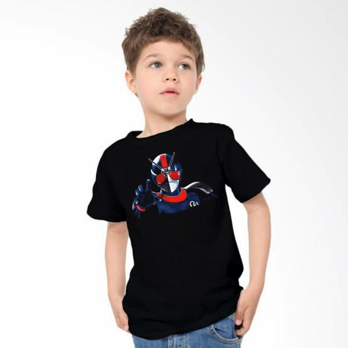 kaos anak kamen rider ksatria baja hitam RX BiO 02