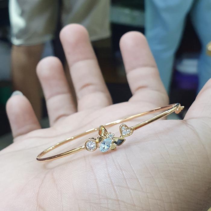 gelang bangle capung emas 700