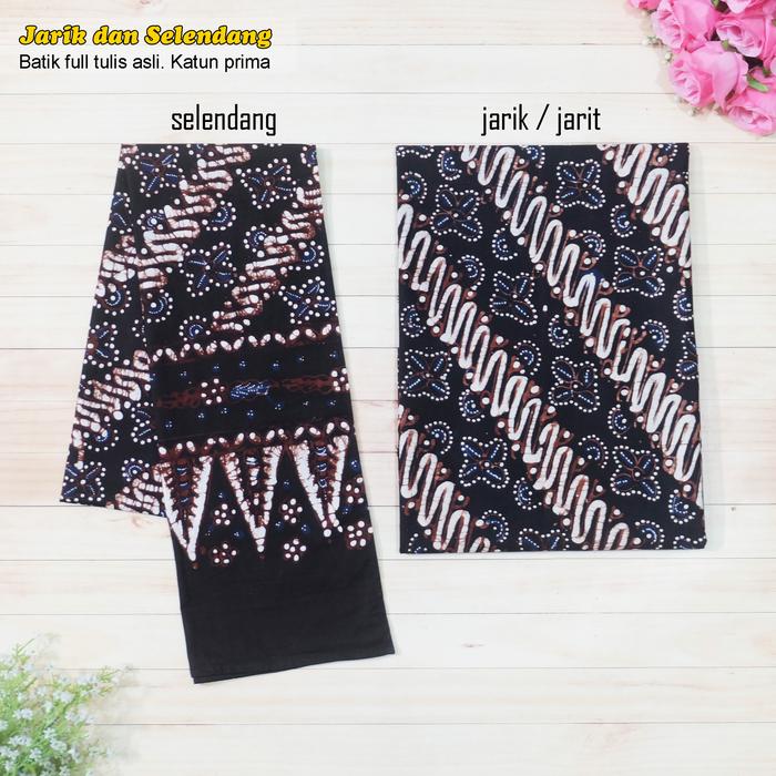Kain Batik Tulis Jarik Jarit Selendang Batik Bakaran Ladrang Seling