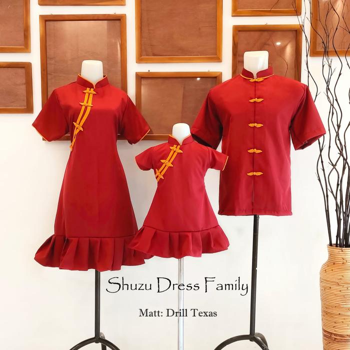 CHEONGSAM COUPLE FAMILY SET / SHUZU COUPLE KELUARGA / BAJU IMLEK