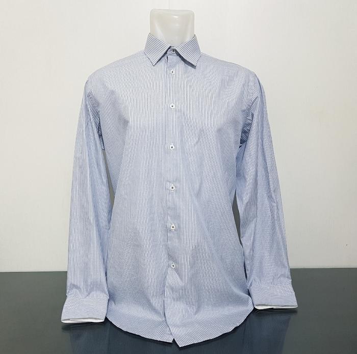 Baju Kemeja TM LEWIN - INGGRIS - Size XXL - Lebar Dada 59 cm Ori Bekas