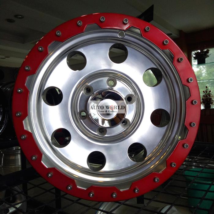 Velg M909 Polish Red Ring 16 PCD 6x139.7 ET 12