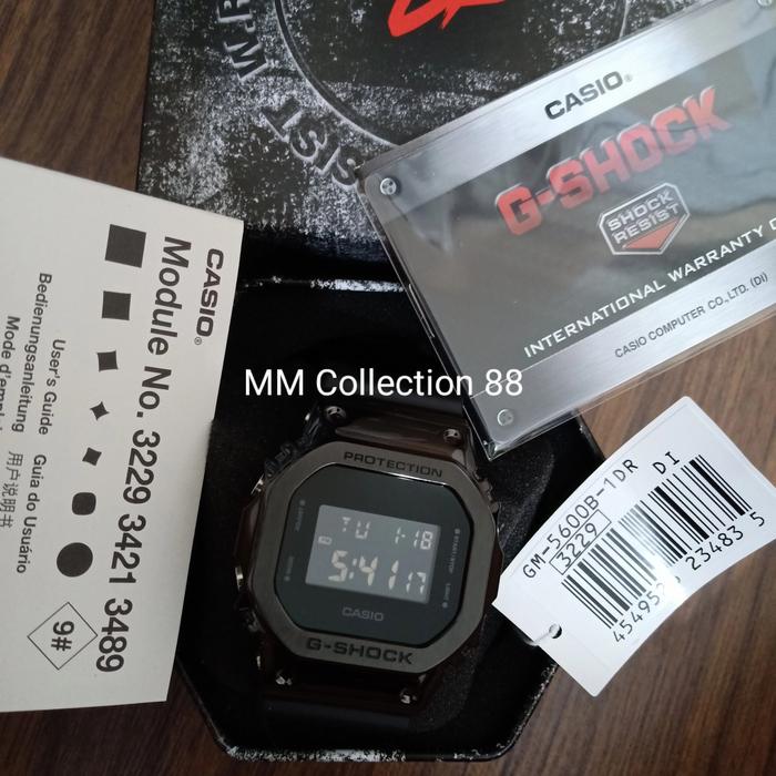 Casio GShock GM-5600B-1DR GShock GM5600B-1DR GM5600B