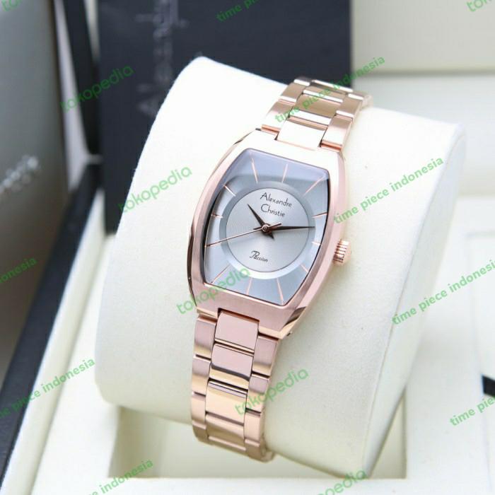 Alexandre Christie AC 2980 / AC 2980LH RoseGold Original & Garansi