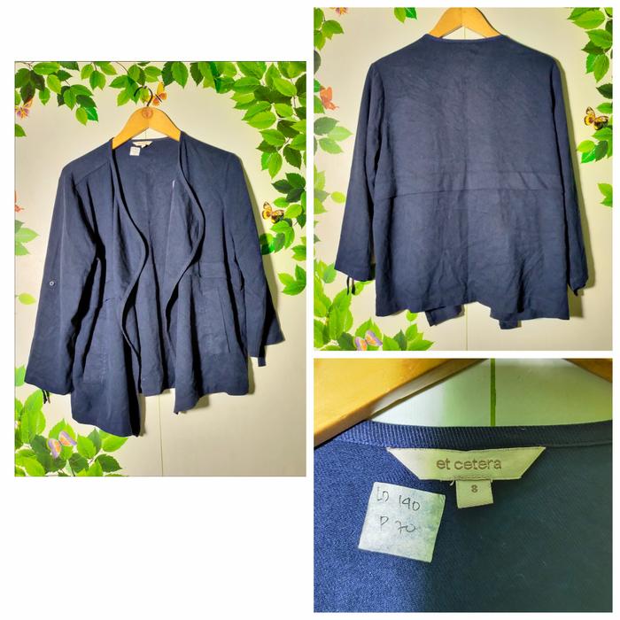 preloved outer et cetera biru